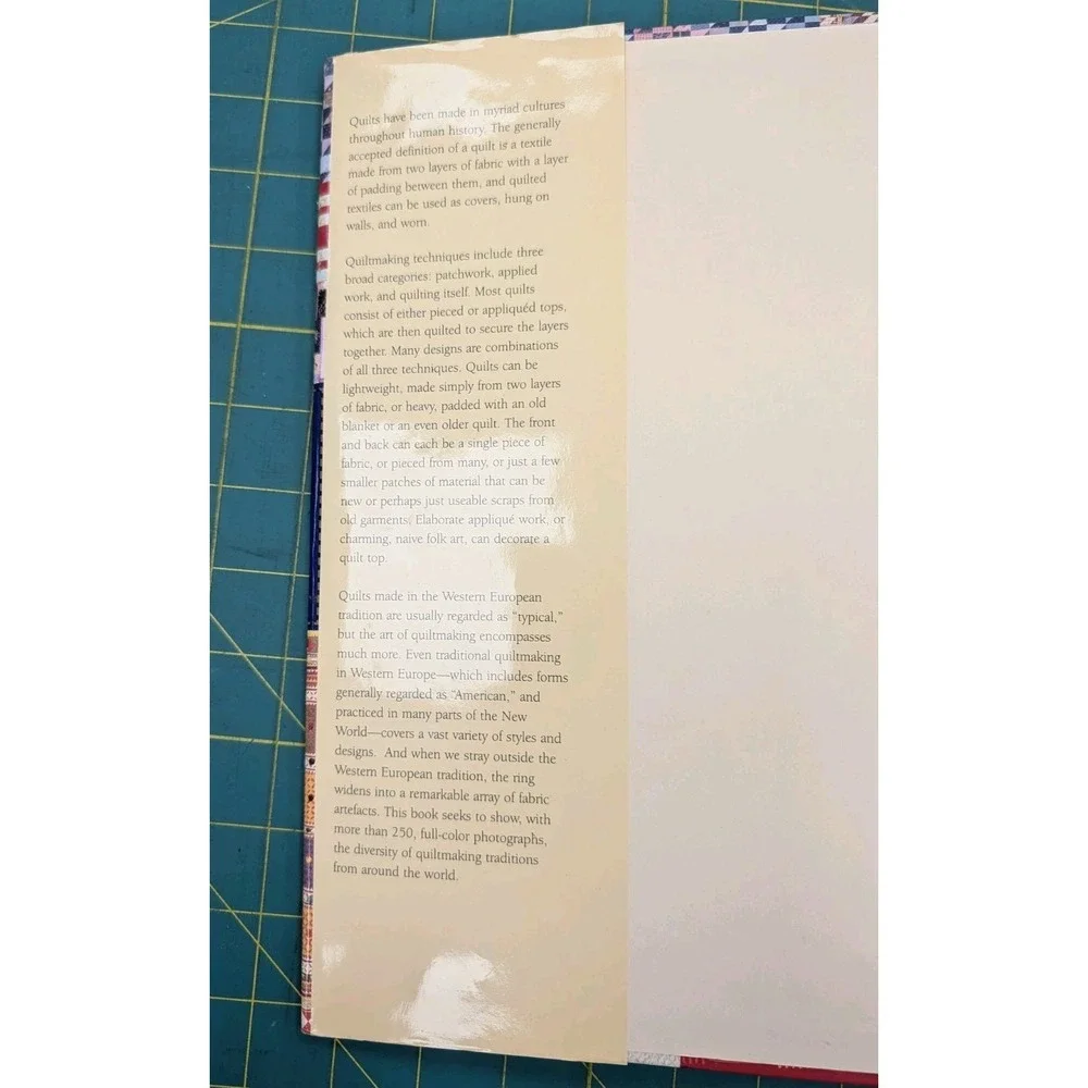 The Quilter's Resource Book on Quilt Making Traditions Around the World